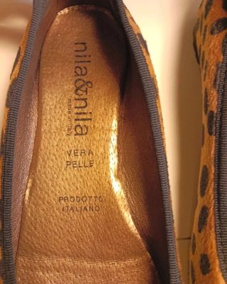 Ballerine Nila&Nila Animalier Pelle