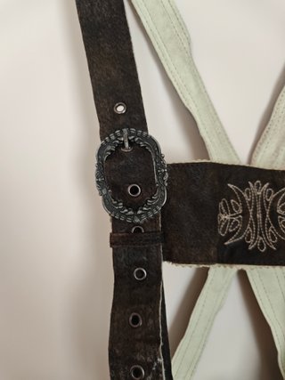 Conjunto Bávaro Lederhosen + Chaleco + Camisa