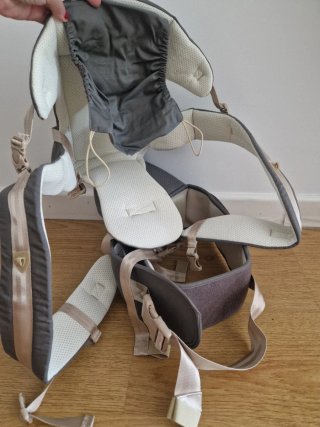 Mochila Portabebés GBLife Gris
