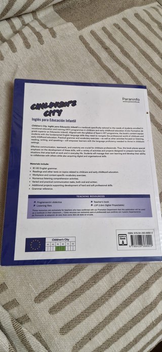 Childrens City. Inglés para Educación Infantil