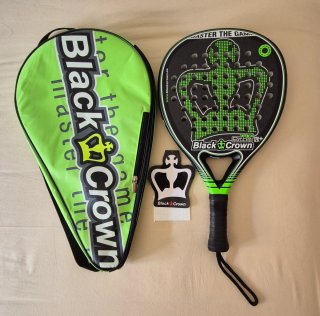 Pala Black Crown Piton Attack 12K+ y funda