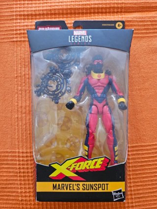 Marvel Legends X-Force Sunspot Figura