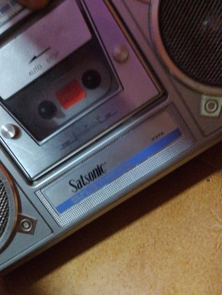 Boombox Antiguo Salsonic Grabador Cassette