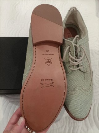 Zapatos Bimba y Lola Beige/Verde