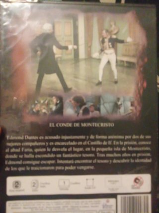DVD El Conde de Montecristo