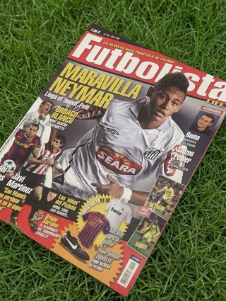 COLECCIONISTA Neymar Revista Futbolista 2011