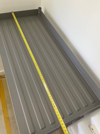Estantería Metálica HINDO Ikea Gris
