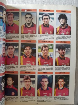 Revista Don balón Euro 1996 England