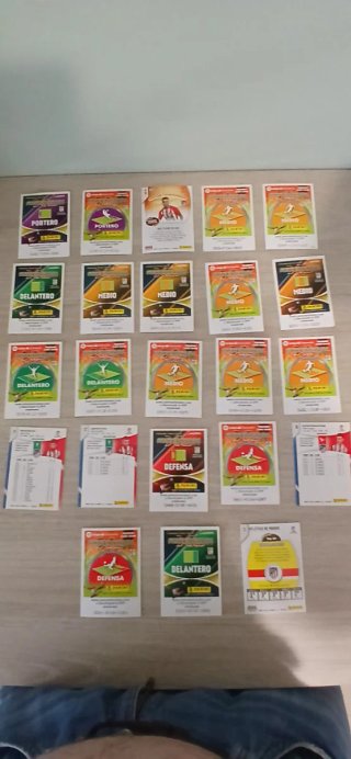 Panini cartas fútbol - ATLÉTICO MADRID