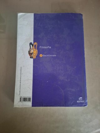 Libro Filosofía, 1° Bachillerato