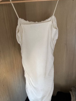 Vestido Shein blanco talla XS