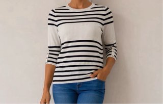 Jersey marinero rayas Stradivarius M