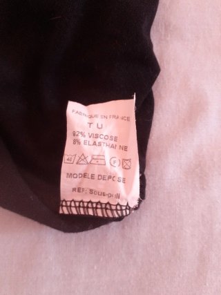 Lote de 2 jerseis negros básicos de M/C y M/L