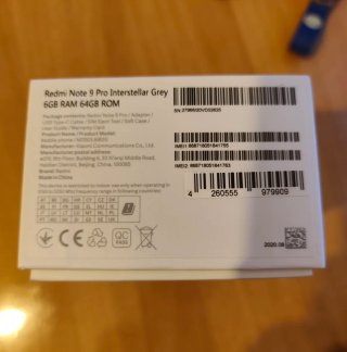 Xiaomi Redmi note 9 Pro versione 6/64 gb come nuov