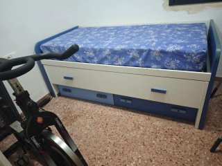 Cama nido con cajones