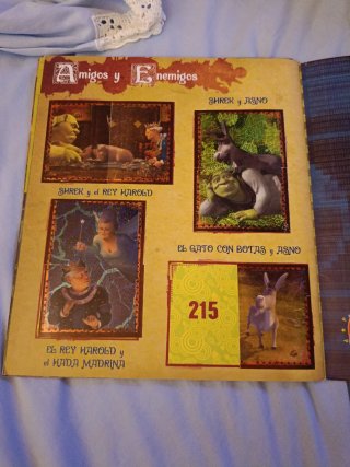 Álbum Cromos Shrek 2 Panini