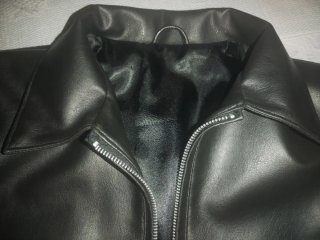 Chaqueta Polipiel Negra