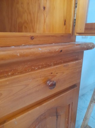 Alacena rústica de salón
