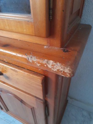 Alacena rústica de salón