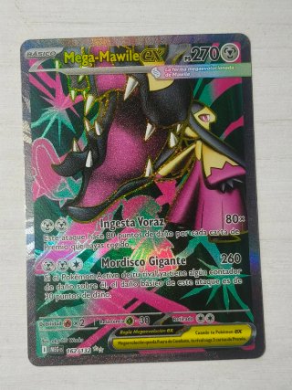 Carta Pokémon Mega-Mawile EX 162/132