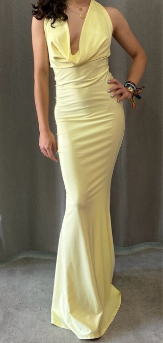 Vestido de fiesta amarillo sin estrenar