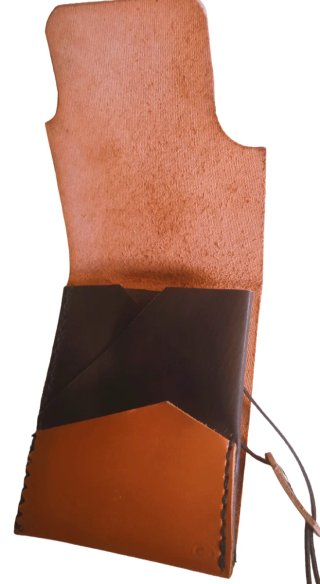 Cartera Cuero Minimalista Hecha a Mano