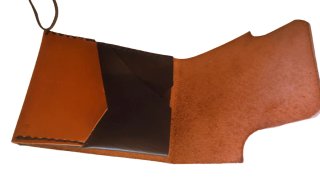 Cartera Cuero Minimalista Hecha a Mano