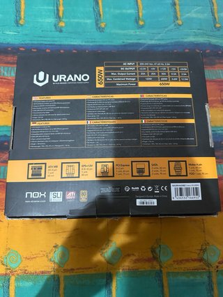 Fuente Alimentación Nox Urano SX500W