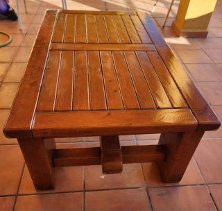 Mesa de madera 48x80x130 cm