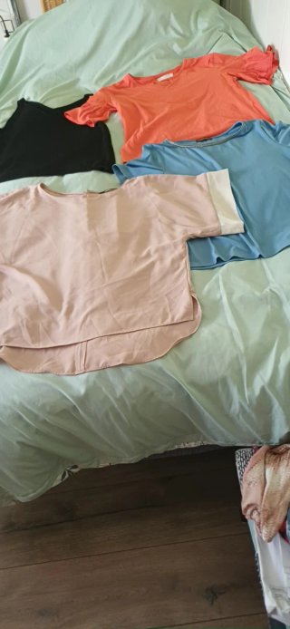 Pack 4 Tops Talla Única