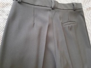 Traje de chaqueta negro mujer