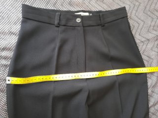 Traje de chaqueta negro mujer