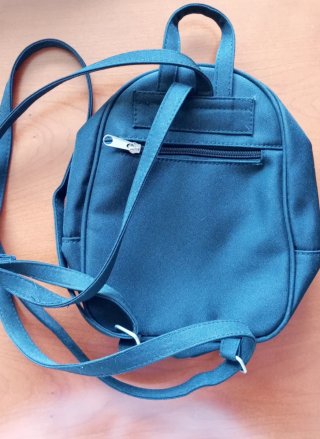 Mochila Puccini Negra Pequeña
