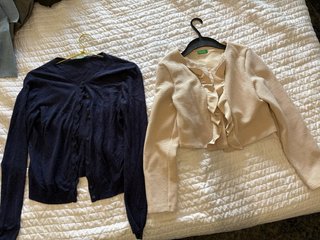 Chaqueta y rebeca niña Benetton