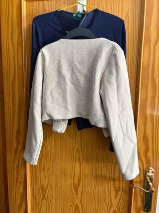 Chaqueta y rebeca niña Benetton