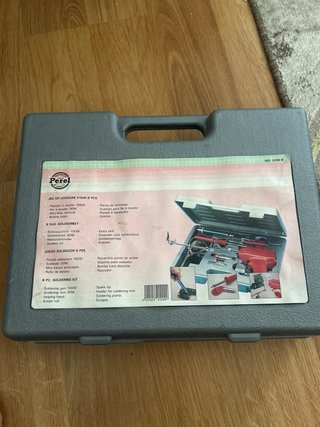 Kit Soldador Eléctrico Perel