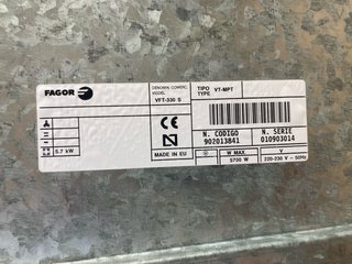 Placa Inducción Fagor Elegance