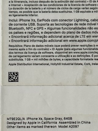 iPhone XS 64GB Negro