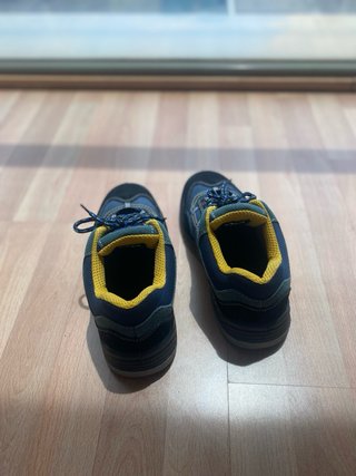 Zapatillas de seguridad Skarppa azules y grises