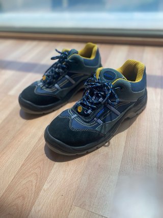 Zapatillas de seguridad Skarppa azules y grises
