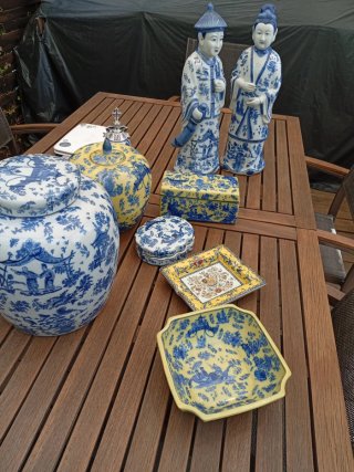 Figuras de porcelana china
