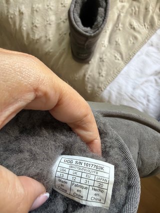 Stivali Uggs Bambino Grigi taglia 31