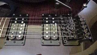 Washburn XMPRO2FR Flame Black Burst 2011