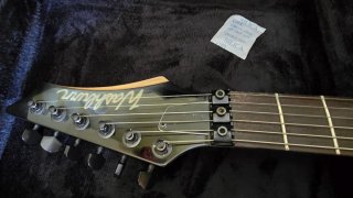 Washburn XMPRO2FR Flame Black Burst 2011