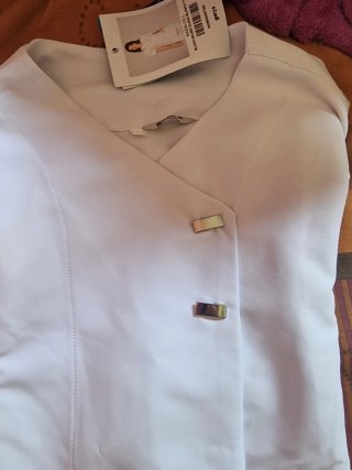 Uniforme sanitario blanco
