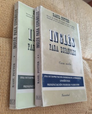 Inglés para españoles. Cursos elemental y medio.