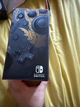 Mando Nintendo Switch Pro Monster Hunter Rise