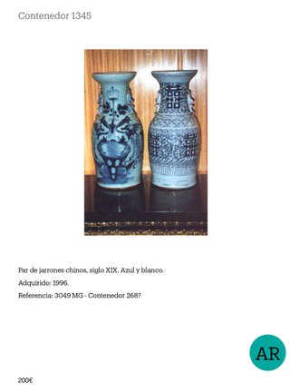 Lote de muebles rústicos y asiáticos. Originales