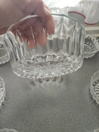 Juego Ensaladera 6 Cuencos de Cristal
