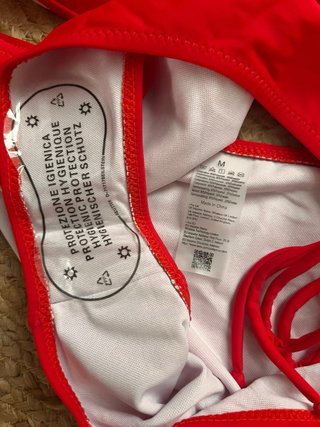 Bikini rojo sin estrenar Talla M